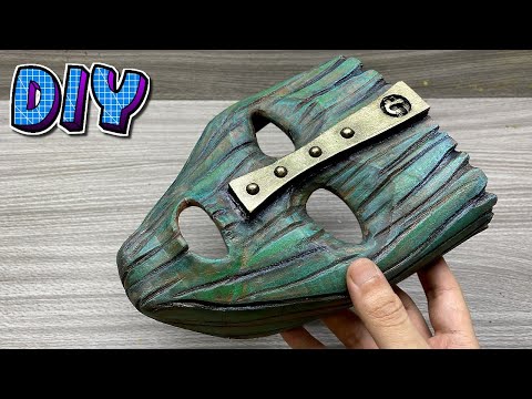 How to Make the Mask of The Mask (Loki Mask).