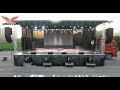 Mobile Concert Stage Setup SINOSWAN Gospel Truck For Church Crusade Evangelism Minister Mission