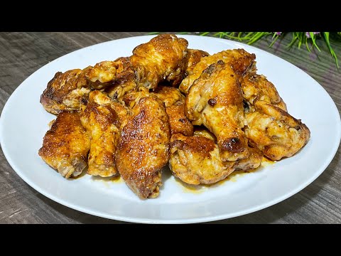 The simplest ingredients, and the result is stupid! Chicken wings cooking recipe!