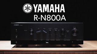 Video thumbnail for Yamaha R-N800A stereo receiver | Crutchfield by CRUTCHFIELD