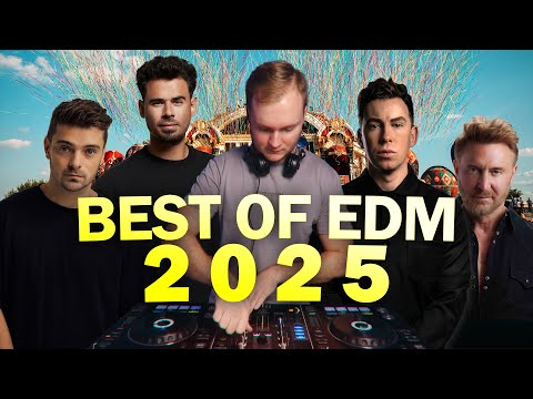 Best Of EDM 2025 Mix (Martin Garrix, Afrojack, Hardwell, David Guetta etc.)