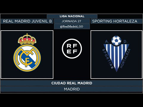 Real Madrid Juvenil B - Sporting Hortaleza | Liga Nacional 2021/22 | Jornada 27