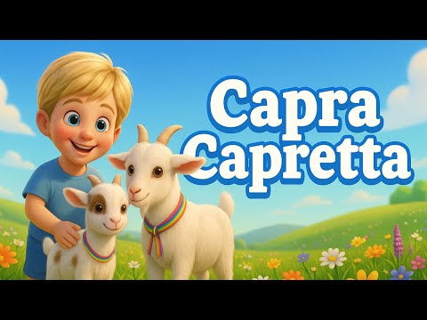 Capra Capretta 🐐     🎶 | Canzoni per Bambini | Imparare Giocando