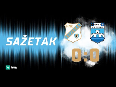 HNK Hrvatski Nogometni Klub Rijeka 0-0 NK Osijek :: Resumos