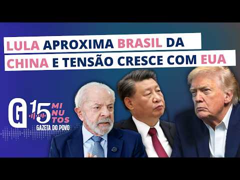 EUA investigam operações da China no Brasil e alerta para risco militar | 15 MINUTOS