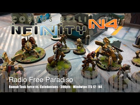Radio Free Paradiso - Infinity N4 Battle Report - Ramah TF vs. Caledonians