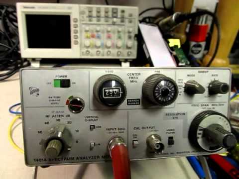 #22: Spectrum Analyzer Basics / Tutorial, and the Tektronix 1401A