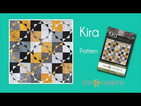 KIRA - Quilt Pattern by Gudrun Erla of GE Designs