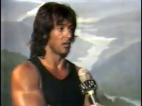 Matéria do Filme Rambo 2 A Missão Na Rede Manchete em 1985