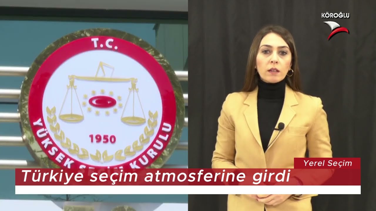 Yerel seçim takvimi belli oldu, tüm detaylar