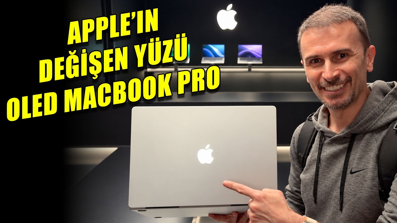 Oled ekranlı yeni Macbook Pro | Apple'ın ilk dokunmatik ekranlı dizüstüsü