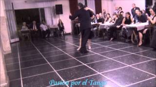 CECILIA LINDER y SILVIO LAVIA Bailando el Tango MARION en FLOREAL MILONGA