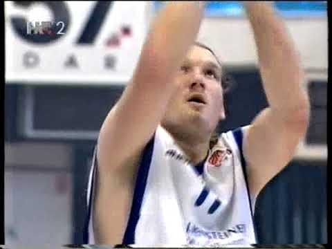 CROATIAN A1 LEAGUE: 2005 playoff finals - KK Zadar vs Cibona Zagreb (game 5, Longin 30 pts + 6 rebs)