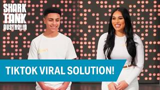 Shark Tank Australia | Young TikTok Stars Shock the Sharks with Sand-Free Beach Hack