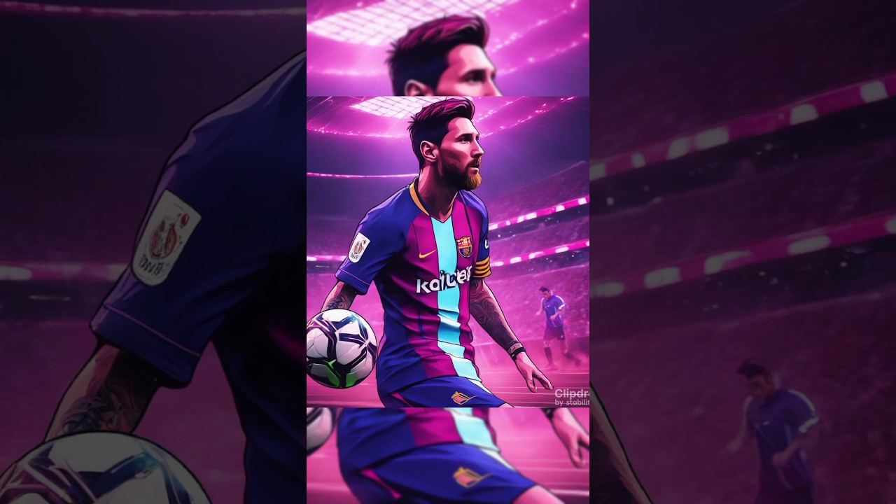 Digital art of Messi 😍#trending #art #messi #messifans