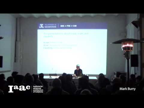 IAAC Lecture Series 2016 - Mark Burry