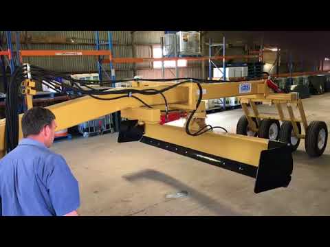 John Berends Trailing Grader