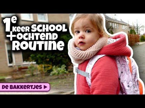 * VOOR DE ALLER EERSTE KEER NAAR SCHOOLTJE !! * - DE BAKKERTJES #187