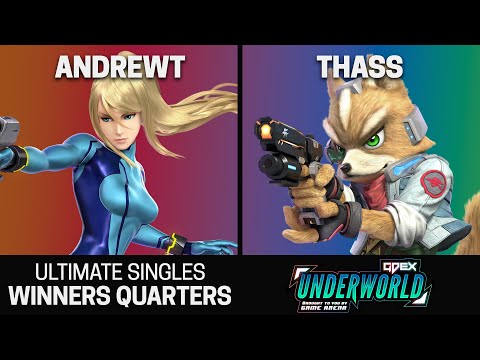 GDEX Underworld 2023 Singles Winners Quarters - AndrewT (Zero Suit Samus) vs Thass (Fox) - SSBU