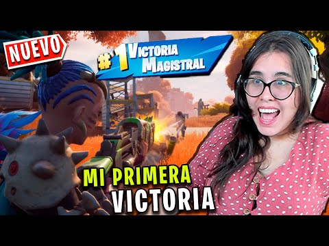 MI PRIMERA VICTORIA de la TEMPORADA 6 FORTNITE