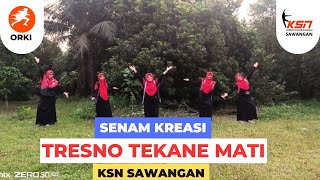Download lagu Senam Kreasi Tresno Tekane Mati | KSN Sawangan | Koreo Modifikasi oleh Coach Fani mp3