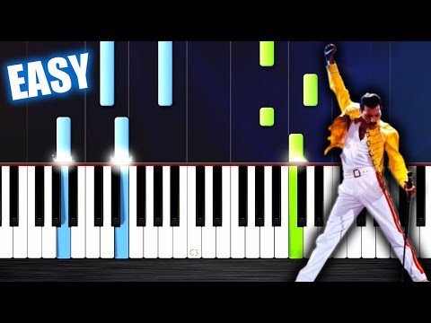 Queen - We Are The Champions - EASY Piano Tutorial by PlutaX Queen - We Are The Champions - EASY Piano Tutorial by PlutaX