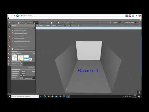 Dialux Evo Raum Erstellen und Leuchte Einfügen