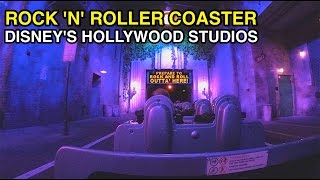 [4K] Rock 'n' Roller Coaster Starring Aerosmith : Disney's Hollywood Studios (Orlando, FL)