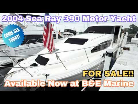 2004 Sea Ray 390 Motor Yacht Video