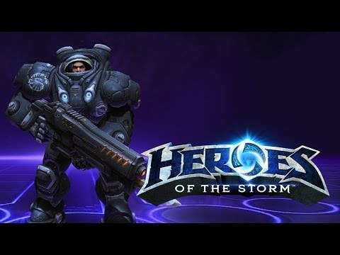 Heroes of the Storm (Gameplay) - Raynor