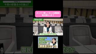 参政党、国民民主党が参戦！東京都議会が変わる｜あかねがくぼかよ子（東京都議会議員・杉並区選出）都民ファーストの会 #shorts