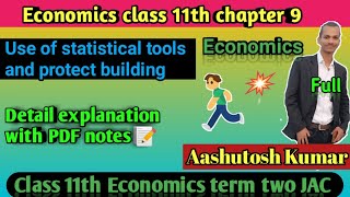 Developing projects in economy।Use of statistical tools chapter।chapter 9 economics class 11th