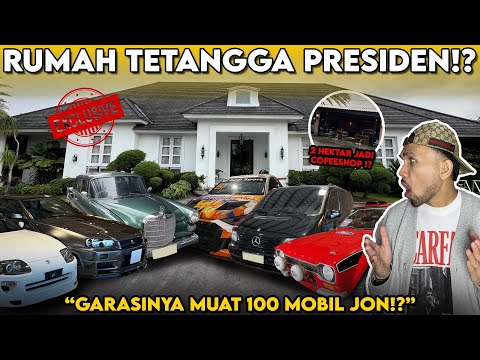 GELEDAH RUMAH TETANGGA PRESIDEN‼️ GARASINYA MUAT 100 MOBIL JON⁉️