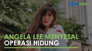 Angela Lee Mengaku Menyesal Lakukan Operasi Hidung, Implan Jebol hingga Tembus ke Kulit