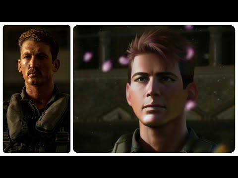 Top Gun: Maverick. How the movie actors look in the anime?