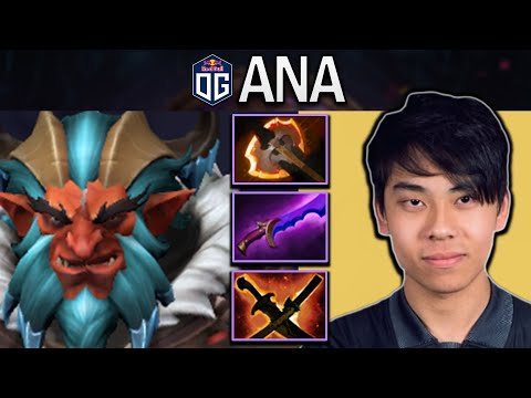 OG.ANA TROLL WARLORD WITH EFFECTIVE 2K BUILD - DOTA 2 GAMEPLAY