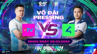 Var căng giữa 4Eve và SevenTV trên Võ Đài Pressing | SWISS Stage FVPL Spring 2024 | FC Online