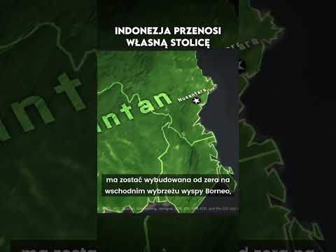 Indonezja przenosi własną stolicę - cały film w komentarzu. #shorts