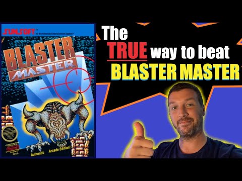 The CORRECT way to beat BLASTER MASTER NES complete walkthrough