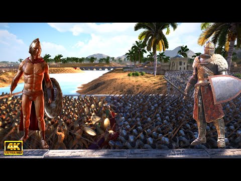 CITY DEFENCE! HEAVY KNIGHT vs SPARTANS | Ultimate Epic Battle Simulator 2 - UEBS 2