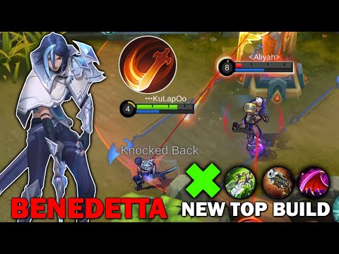 18 KILLS! You Should Try This New Benedetta Top Global Build | MLBB