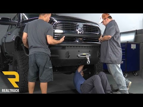 How to Install Road Armor Sahara Prerunner Front Bumper