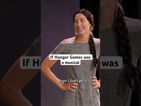 If the hunger games was a musical #hungergames #musicaltheatre