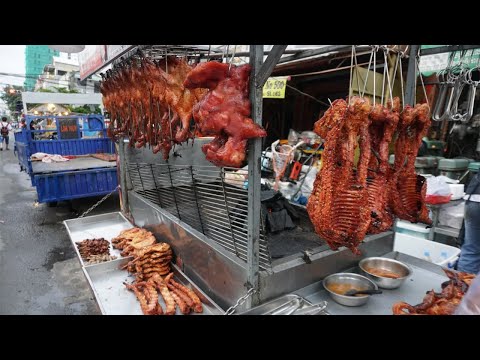 The First Brand 88 Grill Meat & Testy @Toul TomPuong - Phnom Penh Night Street Food Show