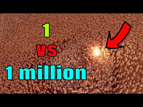 ASMR : 1 CLEOPATRA vs 1 Million ZOMBIES - Ultimate Epic Battle Simulator 2 🎮 Blakky