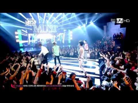 [130326] SHINee (샤이니) - Lucifer (루시퍼) + Beautiful (아름다워) (Remix) @ MNet Yoon Do Hyun's MUST