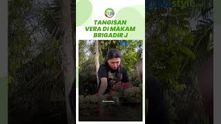 Derai Tangis Vera Simanjuntak di Makam Brigadir J, Kenang 1 Tahun Kepergian Kekasih: Hancur Hatiku
