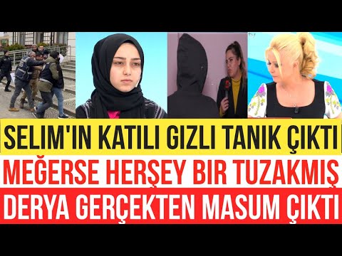 MÜGE ANLIDA SELİM YALÇINKAYA Cİ'NAYETİ ÇÖZÜLDÜ • GİZLİ TANIK Ö'LDÜRMÜŞ • DUYUNCA HERKES ŞOK OLDU