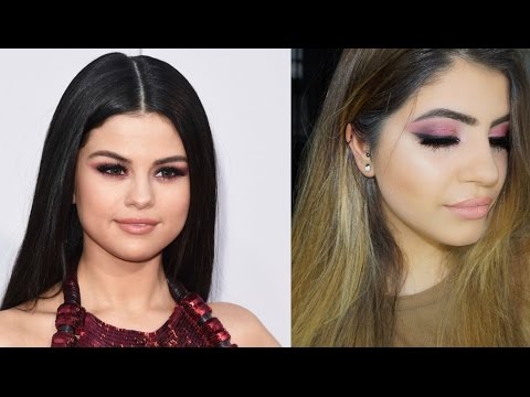 Selena Gomez AMA'S 2015 Inspired Makeup Look