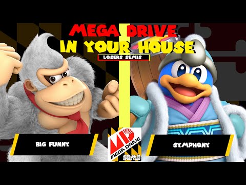 MDIYH #25: Big Funny (Donkey Kong) Vs Symphony (King Dedede) Losers Semis SSBU